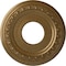 Ekena Millwork Jackson Ceiling Medallion (Fits Canopies up to 7 3/8"), 12 1/4"OD x 4"ID x 1 1/8"P, Pale Gold CM12JAPAS - alternate 1